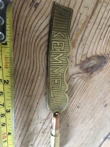 Vintage brass kemmel south - brass, (south