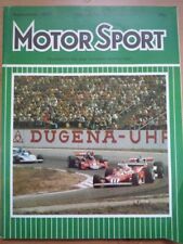 MOTOR SPORT SEP 1977 Opel I Vauxhall Magnum Chevette Cavalier Coupe Hockenheim