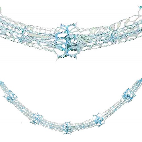 Christmas foil ceiling - christmas,