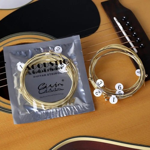 Acoustic guitar strings 6pcs - acoustic,
