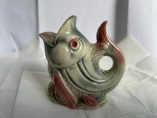 Ceramic Fish-shaped Jug, also known as a Gluggle Jug
