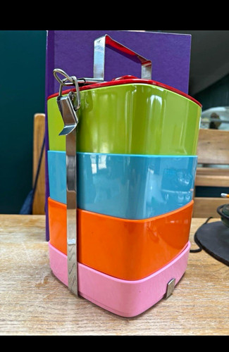 Tier stackable tiffin - stackable, lunch