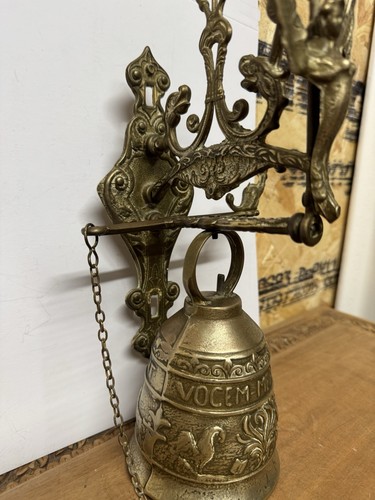 Vintage brass wall - brass, mounted