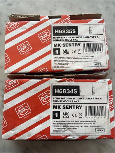Sentry type rcbo 16a - rcbo,
