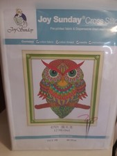  SALE    Owl Cross Stitch Kit