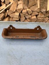 Antique Cast Iron Church Umbrella Stand Shelf