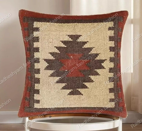 Indian vintage jute kilim - vintage,