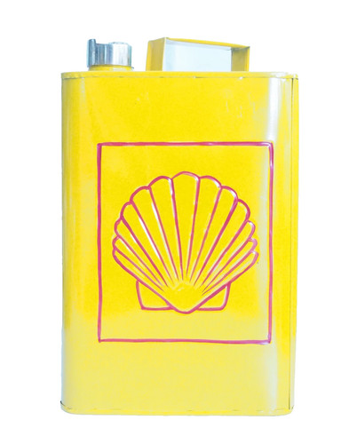 Vintage style shell petrol - style,
