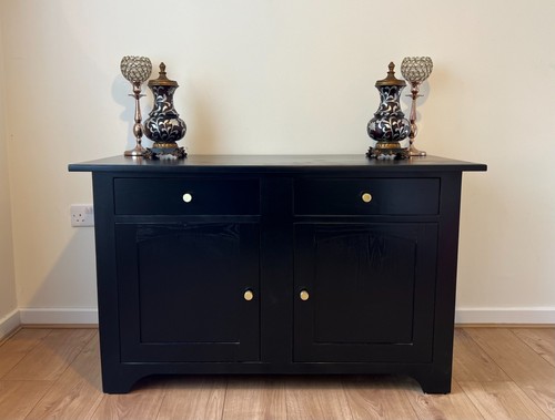 Modern solid wood - modern, black
