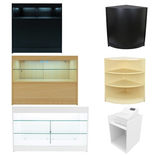 Retail counter shop storage - shop,