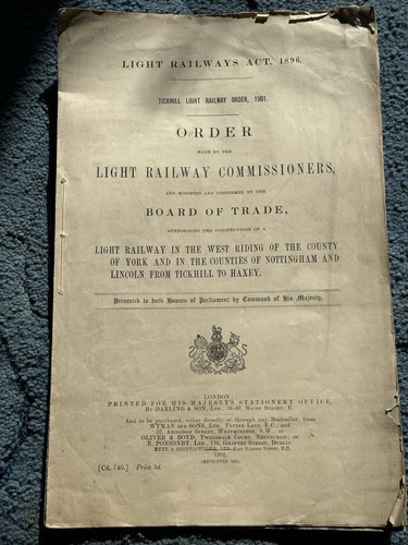 Light railway act - railway,