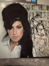 Amy Winehouse Hand Signed