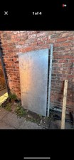 Metal Door (shed , Garage , Outbuilding )used - Measurements In Pictures
