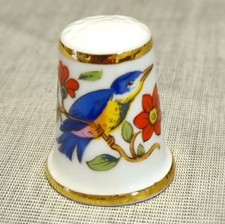 Aynsley Bird And Flowers Vintage Thimble 