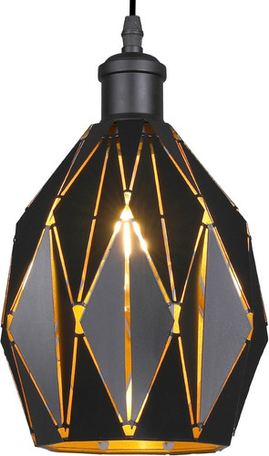 Black ceiling light - black, shade