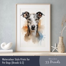 Dog Print – Watercolour