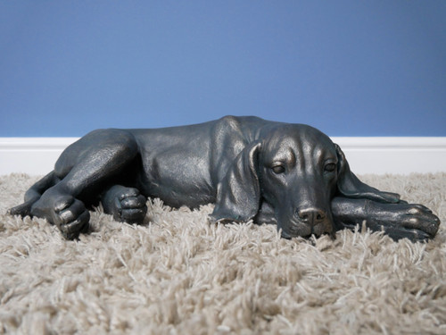 Resin bronzed effect - bronzed, laying