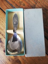 Queen Elizabeth II Coronation Spoon 1953. Silver Plate.