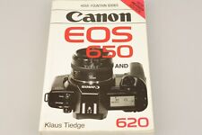 Canon EOS 650 620 USER'S GUIDE MANUAL Instructions Klaus Tiedge Hove Foto Books