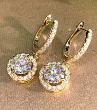 18K REAL YELLOW GOLD FILLED