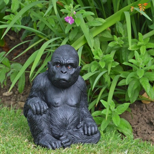 Gorilla garden ornament home - garden,