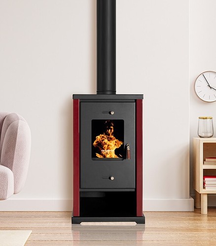 Wood burning stove prometey - burning,