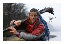 BEAR GRYLLS AUTOGRAPH SIGNED PP PHOTO POSTER