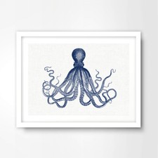 OCTOPUS ILLUSTRATION SEASIDE