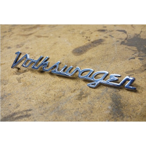 Volkswagen script emblem - script,