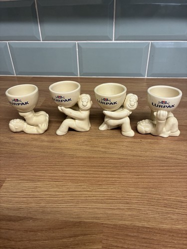 Different lurpak egg cups - 4,