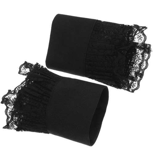 Pair women false sleeve - false, lace