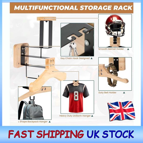 Wall mount helmet storage - mount,