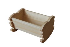 WOODEN SMALL CRADLE WITH