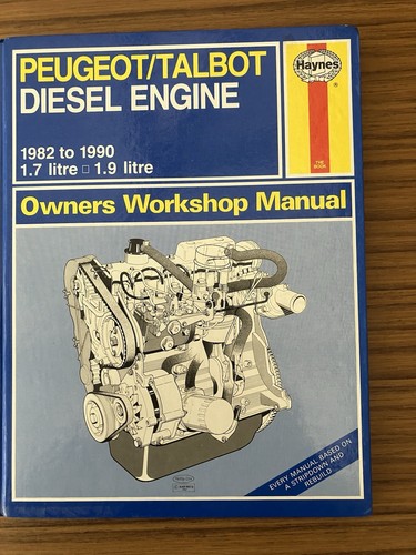 Haynes workshop manual - workshop, for