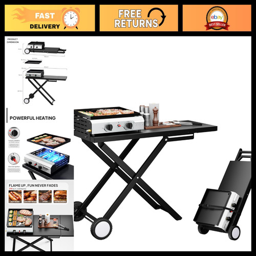 Portable burner gas plancha - portable,