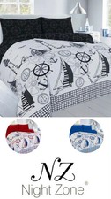 Boats Jake Printed Duvet Cover