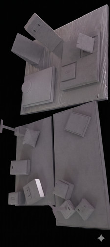 Complete 16pc grey jewellery - complete,
