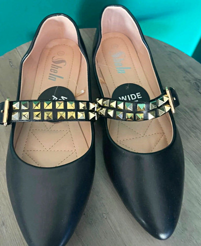 Nwt shein punk gold studded - nwt,