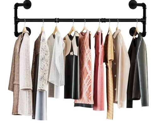 Clothes rail wall - clothes,