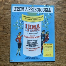 From a Prison Cell *Vocal Score* Chappell & Co Sheet Music (44282)