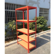FURNITURE DIY METAL STORAGE RACK/SHELVING BOOK SHELF KITCHEN/OFFICE DISPLAY UNIT