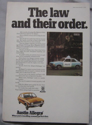 1974 austin allegro original - 1974,