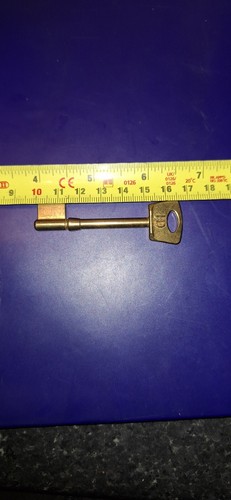 Chubb style steel mortice key - style,