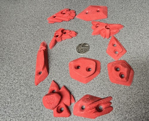 Rock climbing holds small - 10,