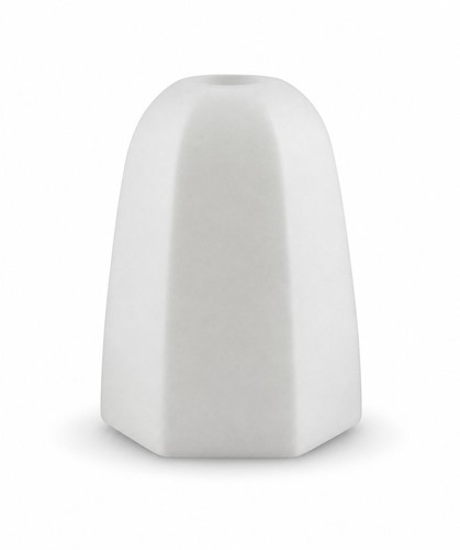 Art deco hexagonal matt opal - art,