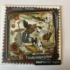 Creative Designs By Karen Fall Splendour Craft artist Digikit Cd Rom Papercraft