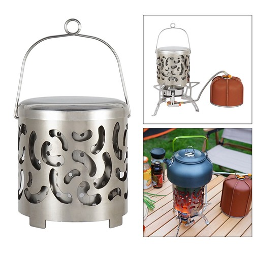 Stainless steel mini camping - steel,