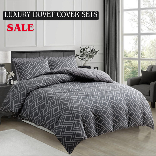 Duvet cover set reversible - duvet,