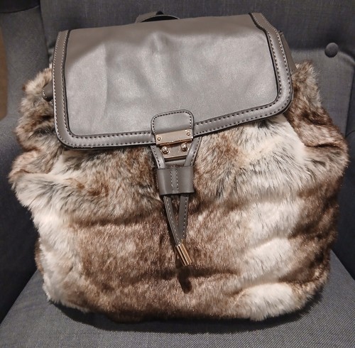 Accessorize faux fur backpack - accessorize,