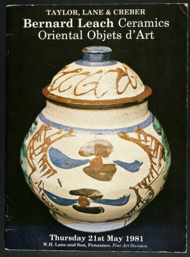 Bernard leach ceramics - leach, auction